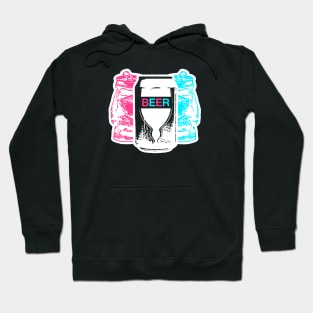 80s Beer Hoodie